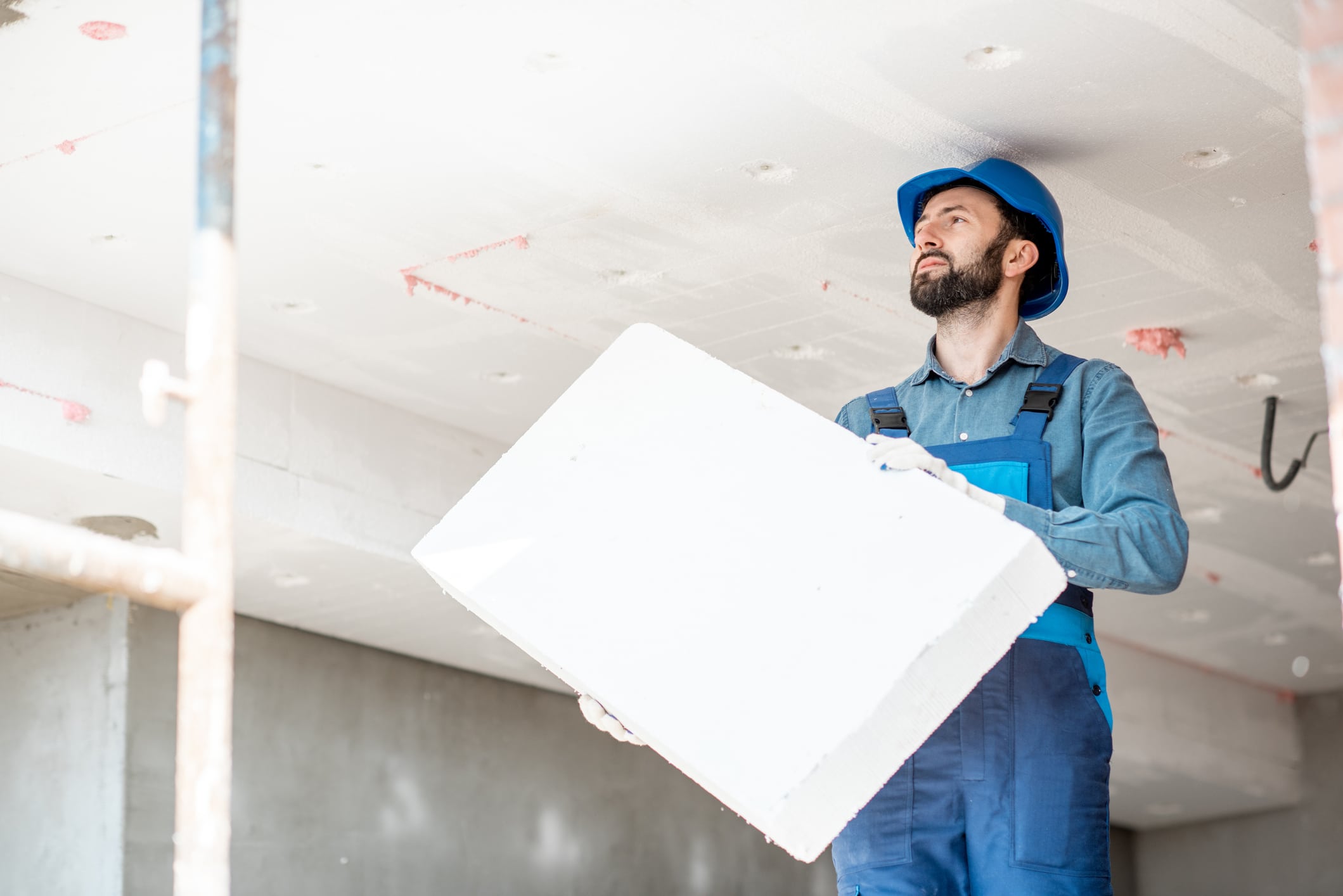 Isopor para construção civil